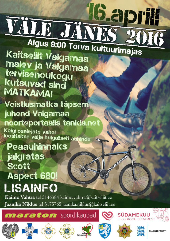 Võistlusmatk “Väle Jänes 2016”