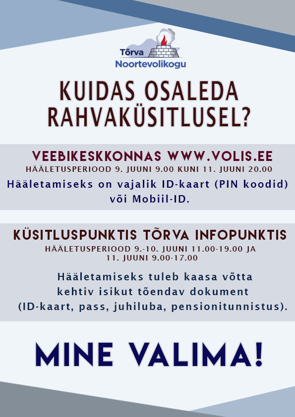 Kuidas osaleda rahvaküsitlusel?